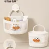 Cesta Colgante Pequeña Multifuncional Baño Baño Basura Toalla Cesta de Almacenamiento Cocina Dormitorio Mesita de Noche Montado en la Pared Nuevo Estilo