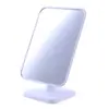 Espejo de maquillaje HD de una sola cara, espejo de tocador de escritorio, espejo de princesa de belleza, espejo cuadrado plegable, promoción de moda simple
