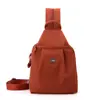 Mini Mochila 2025 Estilo Nuevo Simple Versátil Antirrobo Bolso de Pecho para Mujer de Moda Tela Oxford Casual Mochila Pequeña