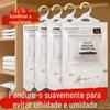 Saco de desumidificação pendurável doméstico interior plástico à prova de umidade saco guarda-roupa armário à prova de mofo à prova de umidade desumidificação secagem absorvente