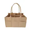 Bolsa de pañales de fieltro personalizada por el fabricante, bolsa de almacenamiento para mamá, bolsa tote para pañales, bolsa de almacenamiento, bolsa de fieltro