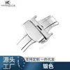 Accesorios de Reloj Correa Sólida de Acero Inoxidable Hebilla Mariposa Mecánico Cuarzo Hebilla Universal Correa de Reloj Hebilla Mariposa Doble Cierre