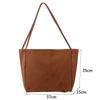 Bolso de hombro casual de tela con resorte directo de fábrica, bolso de mano artístico para mujer, bolso de lona hecho a mano, bolso de gran capacidad