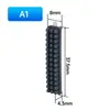 Kit de cepillo de limpieza de silicona para boquilla A1/A1 mini de Bambú Tuo BL, suministros de limpieza fáciles de usar para impresoras 3D