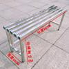 Estante de Almacenamiento de una Sola Capa de Pie para Sala de Estar en el Patio, Estante para Flores, Estante para Plantas con Macetas, R* Estante para Flores de Acero Inoxidable, Balcón Exterior