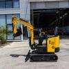 Miniexcavadora de orugas doméstica nueva de 10 g Acabado de jardín Revegetación Construcción de ingeniería municipal Excavadora pequeña