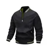 Directo del fabricanteEn stock en la tiendaGrandes cantidades disponiblesChaqueta de béisbol para hombre de primavera y otoño transfronteriza