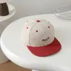 Bonés de Beisebol Novos Estilos para Meninos e Meninas de Primavera e Outono com Logo Bonito Bordado, Chapéus de Aba Reta para Performances de Dança de Rua ao Ar Livre, Atacado