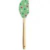 Raspador de Silicona Impreso Mango de Madera Raspador de Silicona Impreso Raspador de Silicona Papá Noel de Navidad