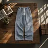 Jeans para hombre, nueva colección primavera/otoño 2026, estilo retro americano de moda, corte holgado, pierna recta, pantalones largos casuales de pierna ancha