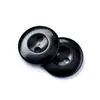 Botones de Resina Negros y Blancos de Dos Agujeros de 15 mm, Gemelos para Hombres y Mujeres, Botones de Traje de Borde Ancho, Suministro Directo de Fábrica, Venta al por Mayor en Stock