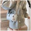 Bolso de Mano Retro Boston Sencillo para Mujer 2026 Nuevo de Moda Otoño e Invierno de Gama Alta Gran Capacidad Bolso de Hombro y Axila