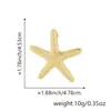 Collar de Estrella de Mar Europeo y Americano de Nueva Estrella Transfronterizo Moda Apilado Colgante de Concha Collar para Mujer Estilo Nicho Vacacional Accesorios al por Mayor