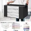 Caja de Almacenamiento para Colchas Amazon Transfronteriza Ventana Transparente Bolsa para Organizar Ropa Bolsa para Empacar al Mudarse Bolsa de Almacenamiento para Colchas del Hogar
