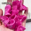 Cuentas europeas y americanas retorcidas de hoja DIY collar de color dopamina cadena para la clavícula arcoíris accesorios de joyería
