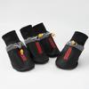 Zapatos de Malla Antideslizantes y Anticaídas para Perros de Todas las Estaciones para Perros Grandes, Zapatos para Perros Mascotas para Uso en Exteriores, Adecuados para Perros Grandes como Golden Retrievers, Perros Pequeños a Medianos como Bichón Frisé