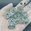 Rodamiento rígido de bolas 608 electrochapado, 8*22*7 mm, accesorio para juguete de giroscopio en miniatura, rotación de alta velocidad