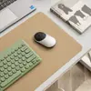 Alfombrilla de ratón de cuero, tamaño grande, diseño premium, impermeable, adecuada para uso en oficina, computadora, laptop y teclado en escritorios