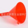Embudo Juego de 4 Piezas Rojo Plástico Embudo para Repostar Coche con Boca Inclinada Simple Portátil Doméstico Embudo para Repostar para Tanque de Combustible