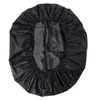 Producto Transfronterizo 112cm Exterior Redondo Negro Redondo Impermeable Cubierta para Parrilla de Barbacoa Cubierta Antipolvo Cubierta para Fogata de Patio