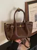 Bolsa Cesta de Vegetais Vintage Fosca para Mulheres, Bolsa de Mão Versátil de Alta Qualidade, Bolsa Nuvem, Nova Bolsa de Ombro Transversal Bolinho 2025