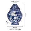 Jarrón de porcelana antigua azul y blanca pintado a mano de cerámica Jingdezhen, arreglo floral, decoración de estilo chino para sala de estar, adornos para mueble de TV del hogar