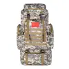 Mochila de Senderismo Grande Mochila de Viaje para Acampar Mochila Deportiva para Exteriores para Hombres Mochila de Gran Capacidad para Viajes y Ciclismo