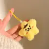 Pequeno Presente Pingente de Animal Cartoon Boneca de Pelúcia Chaveiro Brinquedo de Bolsa Decoração Acessório de Mochila Pingente Ursinho