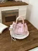 Bolso Cubo Versátil de Mano para Mujer de Comercio Exterior, Nueva Moda Primavera 2025 Bolso de Hombro Versátil con Acabado de Alta Gama, Bolso Cruzado