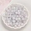 Solsticio de Verano Dos Tonos Dorado Ojo de Gato Resina Redondas Perlas Sueltas Hecho a Mano DIY Pulsera Pulsera Joyería con Perlas Accesorios