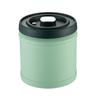 Tanque selado de armazenamento de aço inoxidável 304 com prensa a vácuo para lanches, grãos de café, chá, garrafa de armazenamento fresco