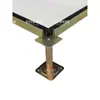 Accesorios para soportes de piso técnico antiestático viga cabeza de aluminio pies de soporte red de vigas para sala lámina de cobre barra de cobre