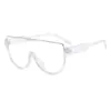 Gafas de Sol de Lente Único Marca B de París, Unisex Transfronterizas Estilo Ins Europeo y Americano Gafas de Sol de Ojo de Gato de Colores