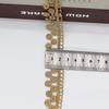 2 cm Lolita Ouro Bordado Renda Solúvel em Água Renda Linha de Ouro Código de barras Acessórios de Cortina de Roupas Acessórios 2,5 cm