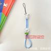 Nuevo Lanyard para Teléfono Móvil de Flor de Dibujos Animados Anti-Pérdida Creativo para Muñeca Cuerda de Nylon Llave Colgante Hebilla Cadena Corta para Mano