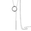 Collar geométrico largo y simple japonés y coreano para mujer, cadena de suéter de moda para primavera y verano, accesorios de vestir, adornos, cadena colgante