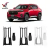 Adecuado para la Versión Japonesa de Honda Wrv Serie DG5 Marco Especial para Control Central y Freno de Mano Panel Decorativo para Freno de Mano Mecánico Interior Anti-Rayaduras