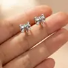 Brincos de Clipe Florais Frescos e Delicados para Mulheres, Gentis e Elegantes, Brincos de Clipe Espiral Anti-Mosquito Sem Furo, Luxo Leve com Sensação de Alta Qualidade, Brincos de Flor de Íris
