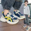 Zapatos deportivos para niños de primavera y otoño, antideslizantes, casuales, versátiles, modernos, zapatos tipo "dad shoes" para niños