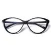 Óculos de Sol Feminino Estilo Literário Olho de Gato Europeu e Americano para Comércio Exterior, Liso, Retrô, Anti-Luz Azul, Masculino Transfronteiriço, Nova Moda, Atacado, Moda Tendência
