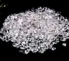 Pedrinhas de Cristal Branco Translúcido Naturais, Pedra Desmagnetizadora de Cristal Branco, Pulseira Almofada de Cristal, Pedra de Purificação para Oferenda a Buda, Pedras Brutas Soltas
