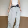 Pantalones jogger coreanos de moda estilo ins americano para estudiantes mujeres, pantalones de chándal sueltos casuales para baile, pantalones largos de pareja