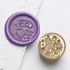 Novos Produtos em Junho: Carimbos de Cera Série Abelha, Criativos e Fofos, para Diário e Selagem de Envelopes, Cabeças de Carimbo de Latão Sólido Atacado