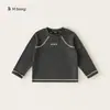 Roupas Infantis You Bao Primavera e Outono Tops para Meninas Camada Base Simples para Bebê Roupa Íntima Solta para Crianças Pequenas Camisetas para Meninos