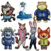 Globos de Zootopia Gary la Serpiente Judy Nick Globos de Papel de Aluminio Juguetes para Niños Conejo Oficial de Policía Decoración de Cumpleaños