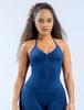 Conjunto Df de Pantalones Largos y Chaleco Más Vendidos de Amazon, Chaleco Deportivo de Cuello Halter de Nailon Mate de Alta Elasticidad Ultrafino