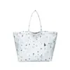 Bolsa de mano grande con estampado de estrellas estilo coreano, adecuada para el uso diario y casual, bolso de hombro versátil, moderno y elegante