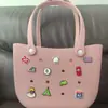 Nuevo Modelo 2026 Bolsa de Playa Perforada de Eva en Colores Caramelo, Suave y Versátil, Colores Macarrón Brillantes y Vibrantes, Bolsa de Playa DIY