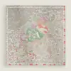 Colección Flor de Plata Caballo de Amor Bufanda de Seda Bufanda de Sarga de Seda de Morera Seda Real Estampada Bufanda Cuadrada Grande para Mujer de Alta Gama Chal de Doble Uso