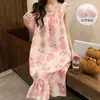 2026 Nuevo Camisón de Verano sin Mangas con Copas Integradas, Estilo Celebridad de Internet, Puro y Sexy, Fresco y de Longitud Media para Casa